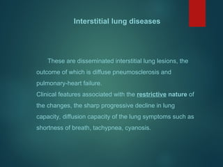 Pneumosclerosis Chronic lung diseases in children 2023-2024 .ppt