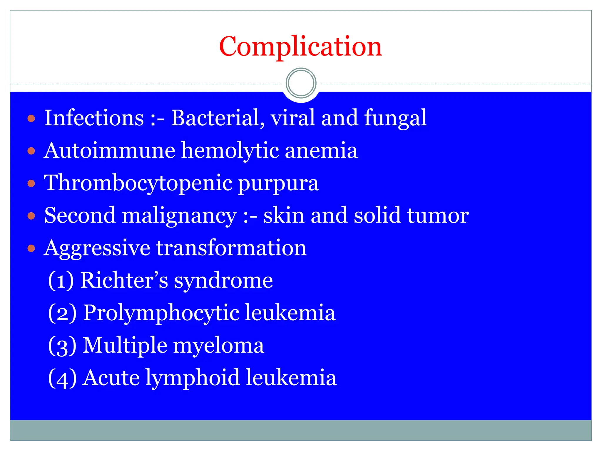CHRONIC LYMPHOBLASTIC LEUKEMIA.ppt