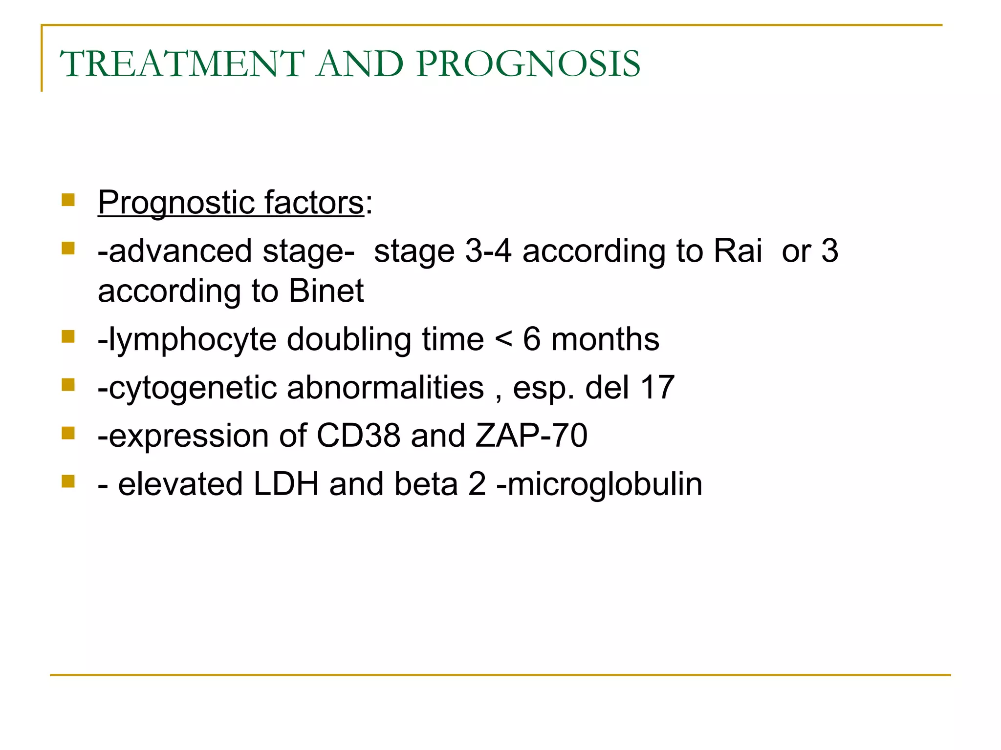 Chronic lymphocytic leukemia | PPT