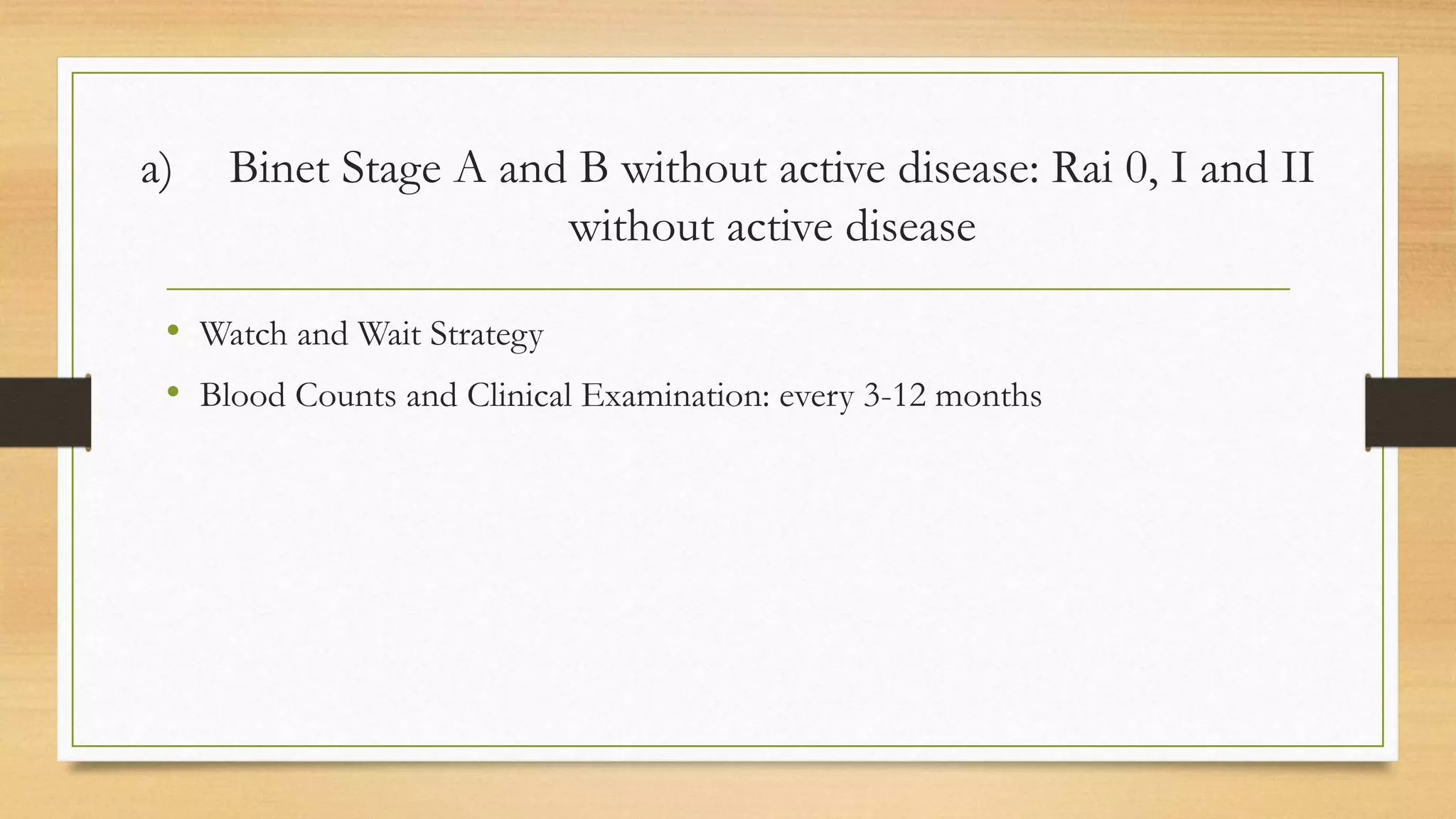 Chronic Lymphocytic Leukemia (CLL) | PPTX
