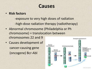 Chronic myeloid leukemia | PPTX
