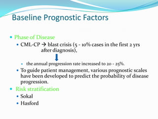 Chronic myeloid leukemia dr. varun | PPTX