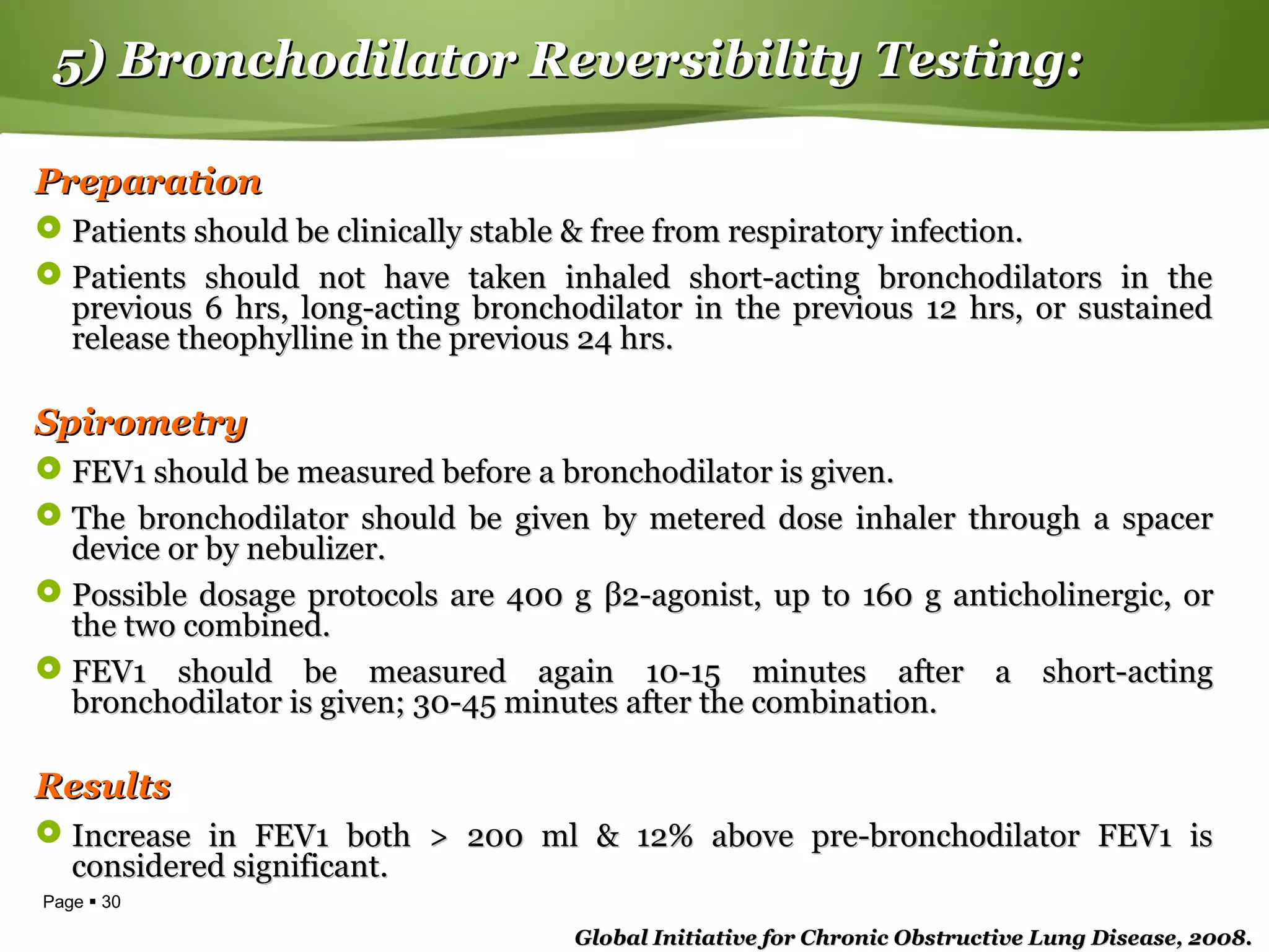 Chronic obstructive pulmonary disease | PPT