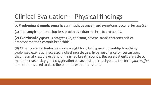 Chronic obstructive pulmonary disease (copd)
