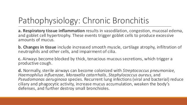 Chronic obstructive pulmonary disease (copd)