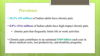 Chronic Pain management presentation ppt | PPTX