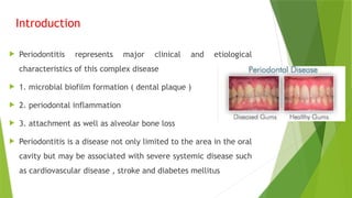 chronic periodontitis and periodontal disease | PPTX