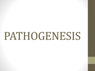PATHOGENESIS
 