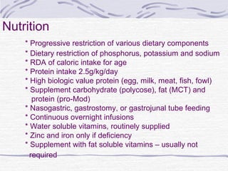 Fat Fish Rda Chronic renal failure | PPT