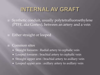 Chronic renal failure, surgical management | PPTX