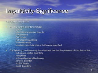 Chronic stress and impulsivity effect in obesity | PPT