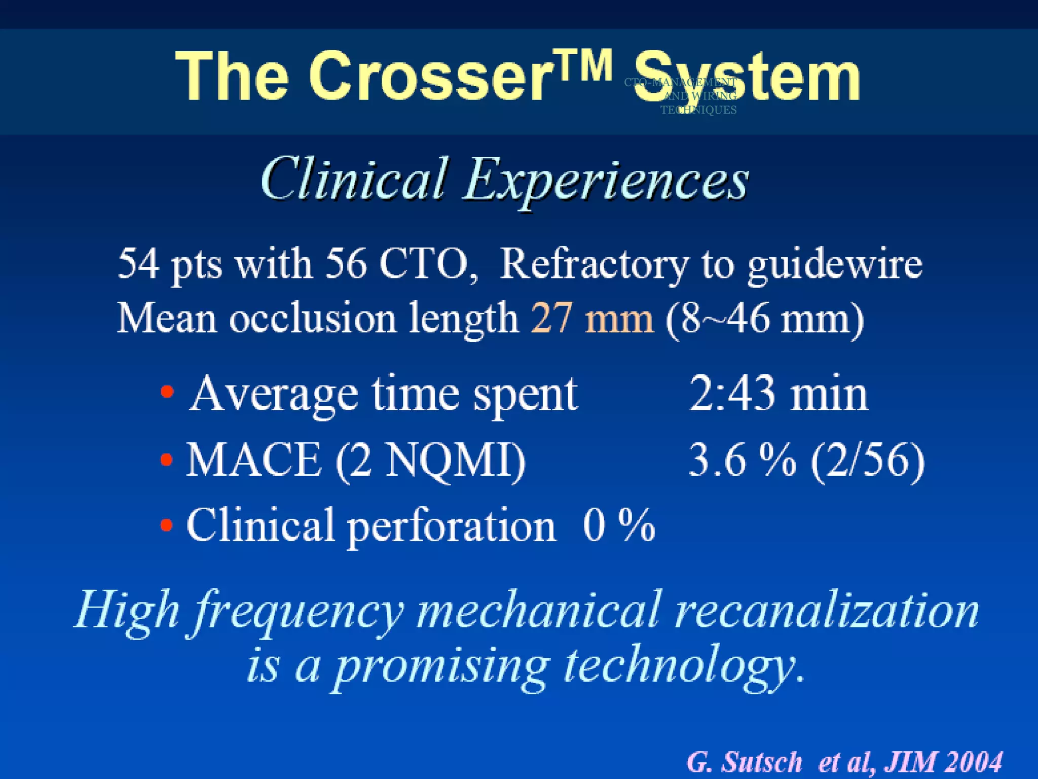 CTO-MANAGEMENT
AND WIRING
TECHNIQUES
 