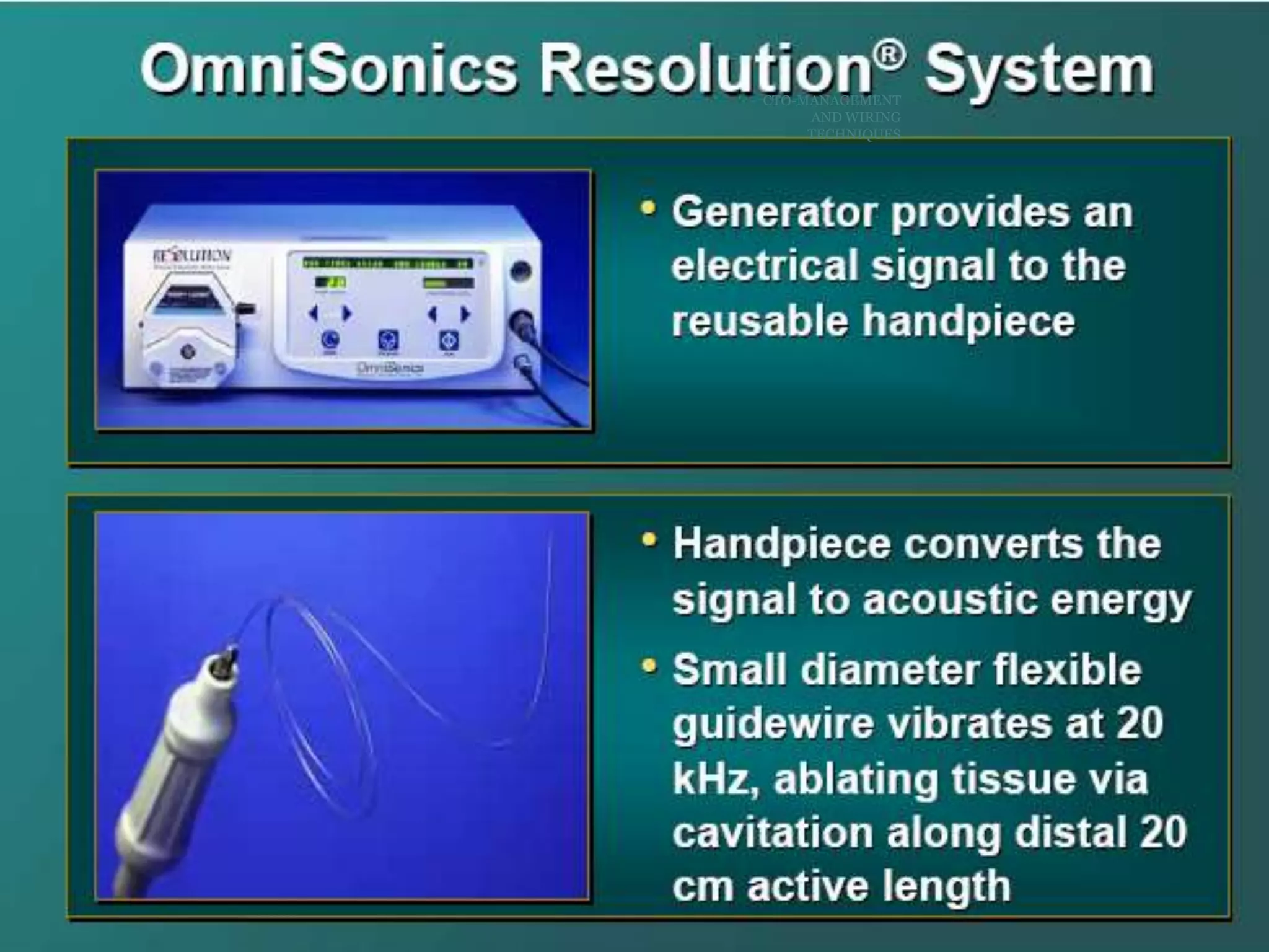 CTO-MANAGEMENT
AND WIRING
TECHNIQUES
 