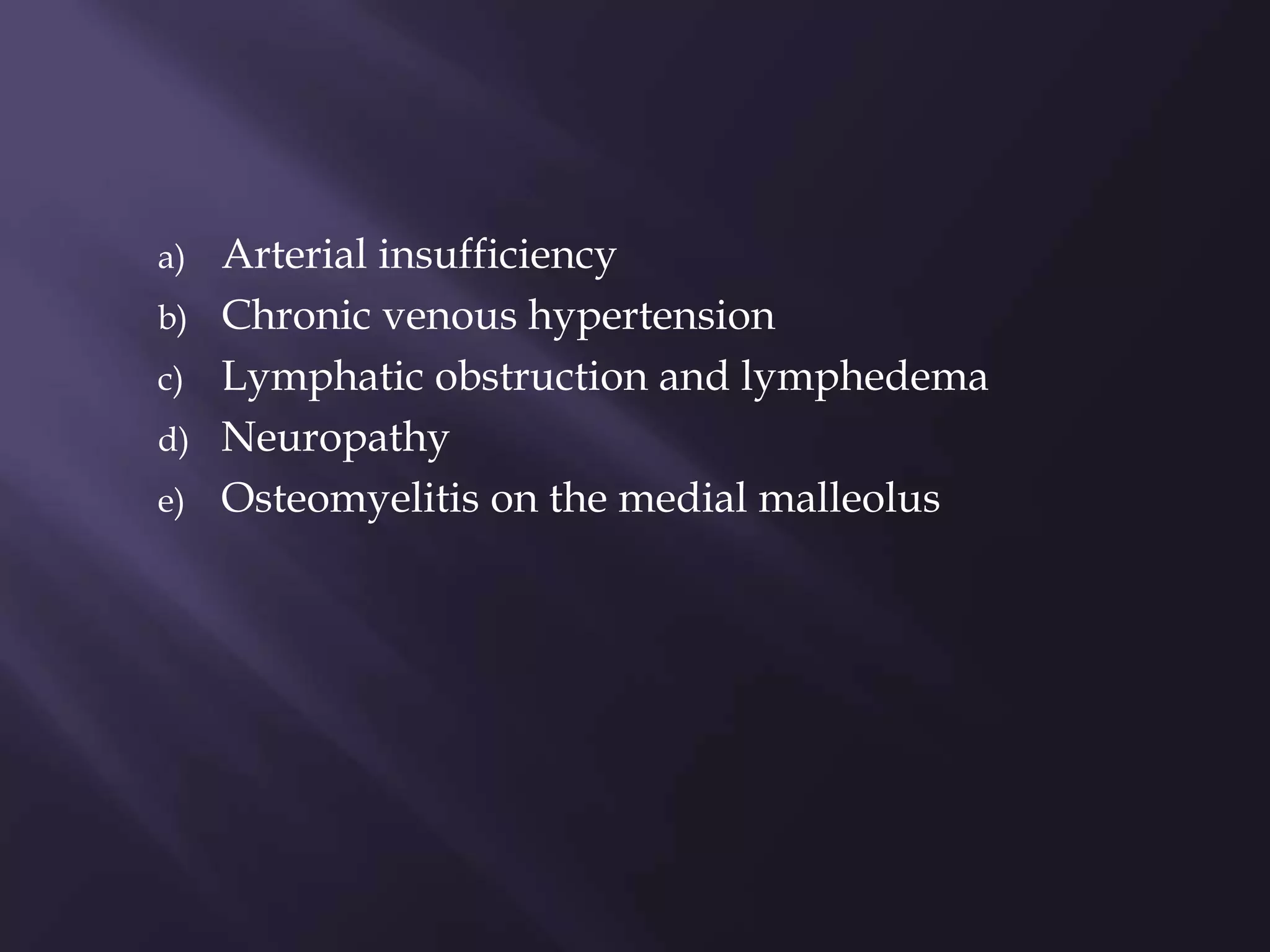 Chronic venous disease 2020 | PPT