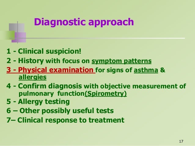 3 - Physical Examination  Respiratory examination • Evidence for obstructive respiratory disease • -R.R , R.distress , C...