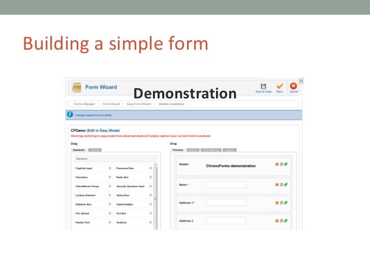 create direct url to chronoform create direct url to chronoform