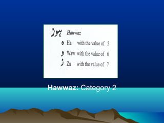 Hawwaz: Category 2
 