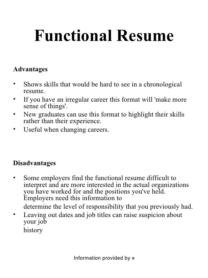 changing career resumes