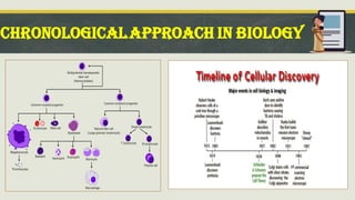 CHRONOLOGICALAPPROACH IN BIOLOGY
 
