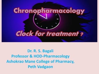 Dr. R. S. Bagali
Professor & HOD-Pharmacology
Ashokrao Mane College of Pharmacy,
Peth Vadgaon
 