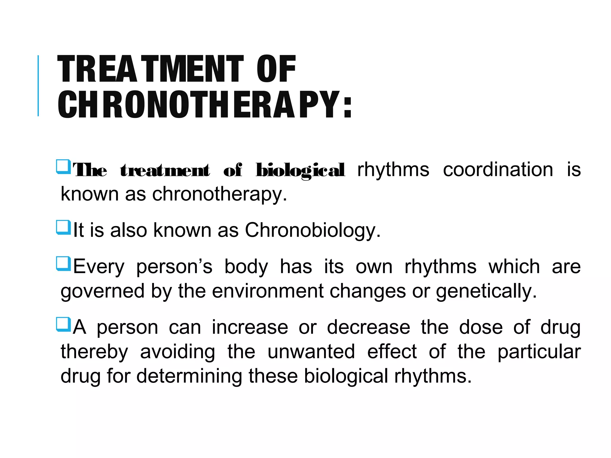 Chronotherapy | PPT