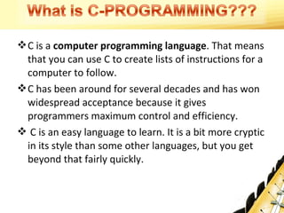 Chrysalis day-c++ | PPT