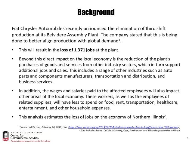 Economic Impact Analysis Elimination Of Third Shift