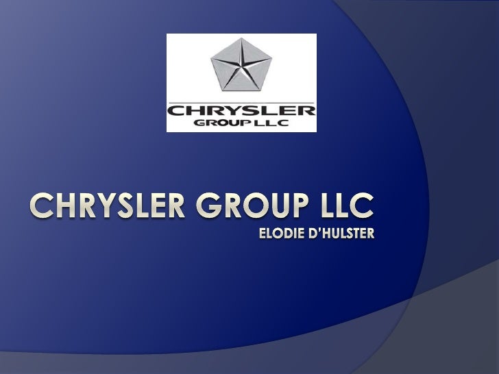 Chrysler group llc_&_daimler_ag