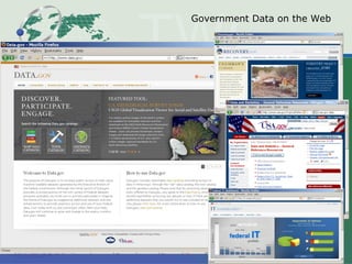 Government Data on the Web 