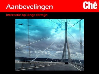 Aanbevelingen Interactie op lange termijn 