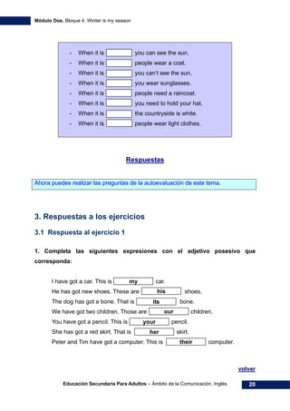 Ingles modulo 2 | PDF
