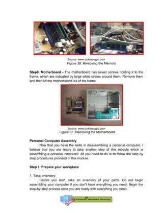K-12 Grade 9 - Computer Hardware Servicing ICT Learning Material | PDF