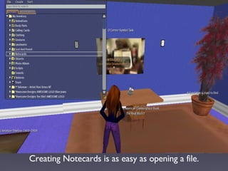 Creating Notecards is as easy as opening a file. 
