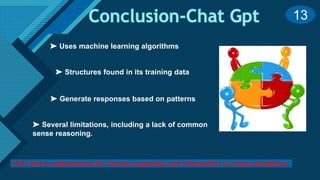 Chat Gpt Learning Algorithm How to Chat Gpt Works? | PPTX