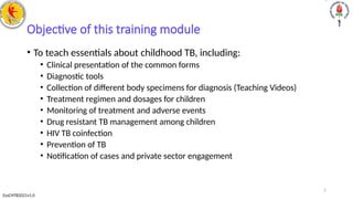 CHTB Essentials tuberculosis in children | PPTX