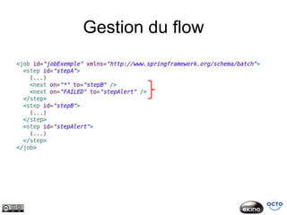 Gestion du flow
 