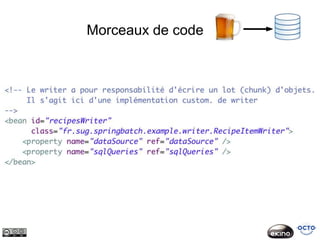 Morceaux de code
 