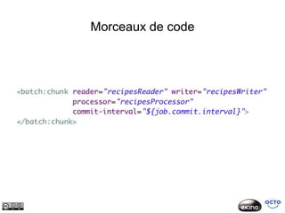 Morceaux de code
 