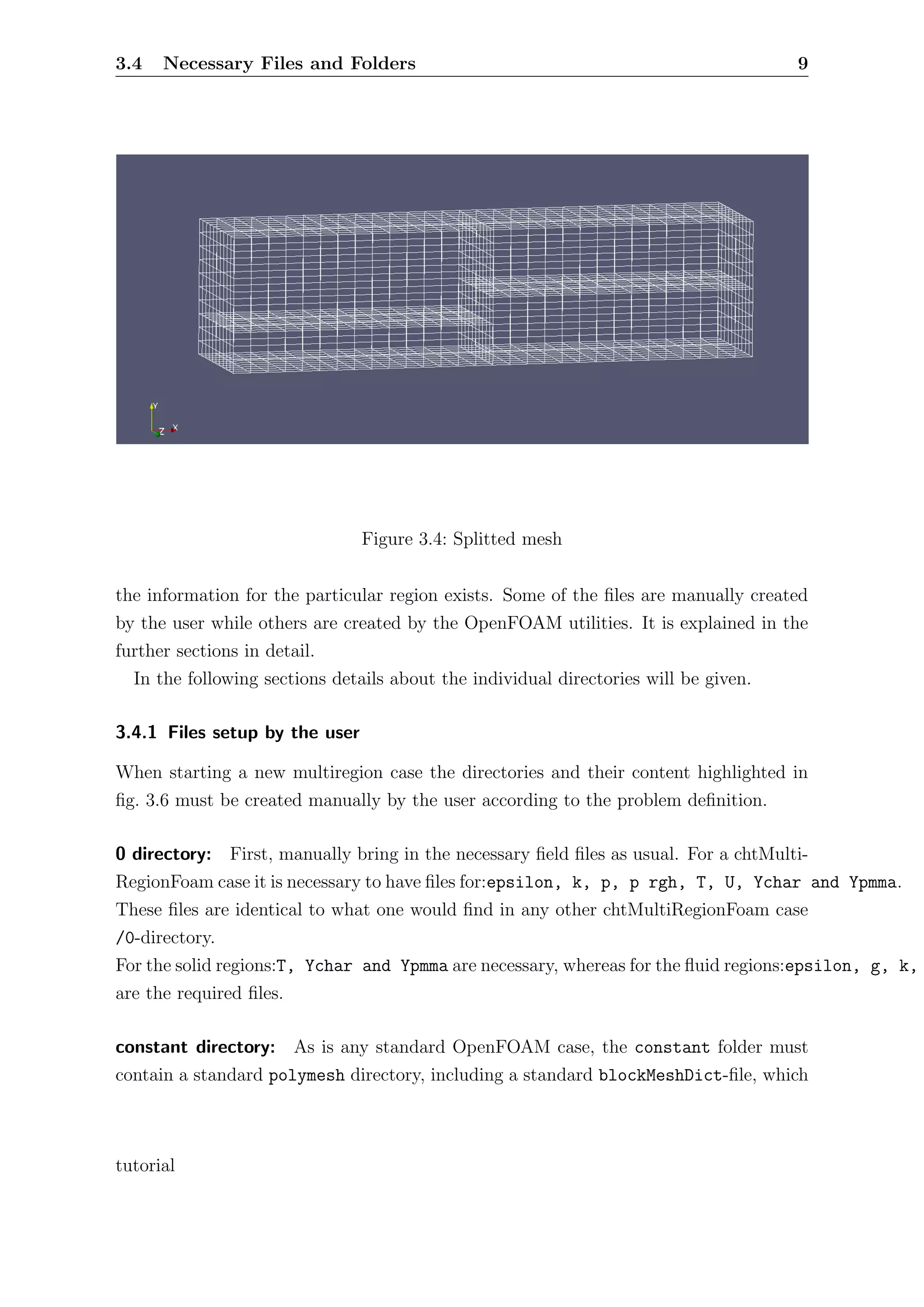 Tutorial to set up a case for chtMultiRegionFoam in OpenFOAM 2.0.0 | PDF