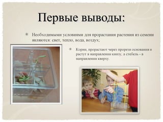 Первые выводы:Первые выводы:
 