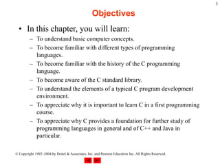 C programming Introduction | PPT