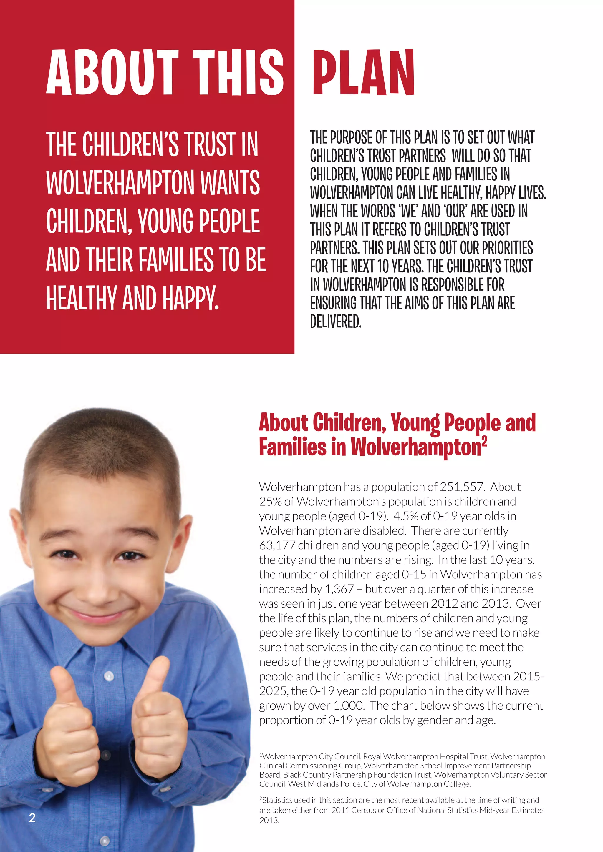 Wolverhampton Population Wolverhampton Children, Young People and Families Plan | PDF