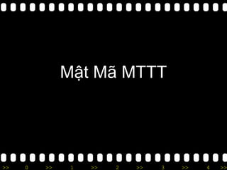 Mật Mã MTTT 