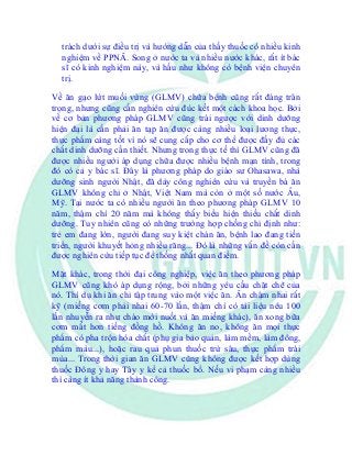 trách dưới sự điều trị và hướng dẫn của thầy thuốc có nhiều kinh
nghiệm về PPNĂ. Song ở nước ta và nhiều nước khác, rất ít...