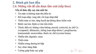 Chuẩn đoán và điều trị suy tim mạn | PPT