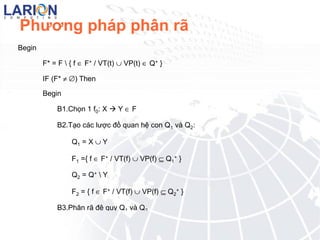 Mọi thuộc tính không khóa của Q điều phụ thuộc đầy đủ vào các khóa của Q. Một lược đồ CSDL được gọi là đạt chuẩn 2 nếu mọi lược đồ  con Qi của nó đều đạt chuẩn 2. 
