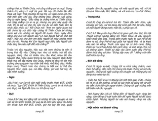 chẳng kính sợ Thiên Chúa, mà cũng chẳng coi ai ra gì. Trong     chuyên cần cầu nguyện cùng với mấy người phụ nữ, với bà
thành đó, cũng có một bà goá. Bà này đã nhiều lần đến           Ma-ri-a thân mẫu Đức Giêsu, và với anh em của Đức Giêsu.
thưa với ông: "Đối phương tôi hại tôi, xin ngài minh xét cho.
Một thời gian khá lâu, ông không chịu. Nhưng cuối cùng,         . Trong nhà
ông ta nghĩ bụng: "Dầu rằng ta chẳng kính sợ Thiên Chúa,
mà cũng chẳng coi ai ra gì, nhưng mụ goá này quấy rầy           Cv10:30 Ông Co-nê-li-ô trả lời: "Cách đây bốn hôm, vào
mãi, thì ta xét xử cho rồi, kẻo mụ ấy cứ đến hoài, làm ta       khoảng giờ này, lúc tôi đang đọc kinh giờ chín tại nhà, bỗng
nhức đầu nhức óc." Rồi Chúa nói: "Anh em nghe quan toà          có một người đứng trước mặt tôi, y phục rực rỡ.
bất chính ấy nói đó!7 Vậy chẳng lẽ Thiên Chúa lại không
minh xét cho những kẻ Người đã tuyển chọn, ngày đêm             Cv12:5-7 Đang khi ông Phê-rô bị giam giữ như thế, thì Hội
hằng kêu cứu với Người sao? Lẽ nào Người bắt họ chờ đợi         Thánh không ngừng dâng lên Thiên Chúa lời cầu nguyện
mãi? Thầy nói cho anh em biết, Người sẽ mau chóng minh          khẩn thiết cho ông. Trong đêm trước ngày bị vua Hê-rô-đê
xét cho họ. Nhưng khi Con Người ngự đến, liệu Người còn         đem ra xử, ông Phê-rô ngủ giữa hai người lính, và bị khoá
thấy lòng tin trên mặt đất nữa chăng?"                          vào hai cái xiềng. Trước cửa ngục lại có lính canh. Bỗng
                                                                thiên sứ của Chúa đứng bên cạnh ông, và ánh sáng chói rực
Trước khi cầu nguyện, hãy suy xét xem chúng ta nên ở            cả phòng giam. Thiên sứ đập vào cạnh sườn ông Phê-rô,
trong thái độ nào. Chẳng hạn như có nhiều nơi để cấu            đánh thức ông và bảo: "Đứng dậy mau đi! " Xiềng xích liền
nguyện, cũng như có nhiều nhu cầu khác nhau để cầu              tuột khỏi tay ông.
nguyện cho. Điều quan trọng là lúc cầu nguyện phải được
thoải mái để tập trung vào Chúa, không bị chia trí bởi môi      . Bên bờ sông
trường chung quanh hay thân thể nhức nhối khó chịu. Nhiều
đoạn trong Thánh kinh cho chúng ta biết các tư thế cầu          Cv16:13 Ngày sa-bát, chúng tôi ra khỏi cổng thành, men
nguyện như: ngồi, quì, cúi đầu, đứng, giơ cao hai tay, đi,      theo bờ sông, đến một chỗ chúng tôi đoán chừng có nơi cầu
sấp mình xuống.                                                 nguyện. Chúng tôi ngồi xuống nói chuyện với những phụ nữ
                                                                đang họp nhau tại đó.
- Ngồi
                                                                . Trên bãi biển Cv21:5 Nhưng khi hết thời gian ở đó, chúng
1Sb17:16 Vua Đa-vít vào ngồi chầu trước nhan ĐỨC CHÚA           tôi ra đi và lên đường, có tất cả các môn đệ cùng với vợ con
và thưa: "Lạy ĐỨC CHÚA là Thiên Chúa, con là ai và nhà của      họ tiễn chân đến tận ngoại thành. Chúng tôi quỳ xuống trên
con là gì, mà Ngài đã đưa con tới địa vị này?                   bãi biển mà cầu nguyện.

- Quỳ                                                           . Nơi hoang địa Lc5:16 Tiếng đồn về Người ngày càng lan
                                                                rộng; đám đông lũ lượt tuôn đến để nghe Người và để được
1Vua 8:54 Sau khi dâng tất cả những lời cầu nguyện và nài       chữa bệnh. Nhưng Người lui vào nơi hoang vắng mà cầu
van ấy lên ĐỨC CHÚA, thì vua Sa-lô-môn phủ phục rồi đứng        nguyện.
lên trước bàn thờ ĐỨC CHÚA, giơ hai tay lên trời, quay
                                                                . Một mình nơi thanh vắng
                          trang 30                                                        trang 23
 