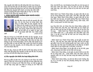 Cầu nguyện cần thiết cho đời sống tâm linh của chúng ta         thứ, mọi tội lỗi con, mọi khoảng trong đời con mà ma quỷ có
cũng như hơi thở cần cho đời sống tự nhiên của con người.       thể chen chân vào được. Con xin cảm tạ Chúa về những
Chúng ta không thể sống trọn vẹn cho Chúa nếu không có          mặc khải này. Con cảm tạ Chúa về sự tha thứ và tình yêu
đời sống cầu nguyện lành mạnh, và cũng vậy chắc chắn            của Chúa.
chúng ta không thể hoàn thành bất cứ mục vụ nào nếu
không có đời sống cầu nguyện liên lỉ.                           Nhân Danh Cực Thánh Chúa Giêsu, ta giam cầm tất cả các
1- ĐỊNH NGHĨA ĐIỀU KHÔNG ĐỊNH NGHĨA ĐƯỢC:                       tà lực trong không khí, dưới nước, trên đất, dưới đất, dưới
CẦU NGUYỆN LÀ GÌ?                                               hỏa ngục. Nhân Danh Chúa Giêsu, ta giam cầm tất cả các
                                                                tay chân của ma quỷ, và tuyên dương Máu Cực Thánh Chúa
                Khi bắt đầu chia sẻ một vài nguyên tắc căn      Giêsu trong không khí, trên không trung, dưới nước, trên
                bản, tôi xin thú thực từ trong thâm tâm         đất, ở xung quanh và dưới hỏa ngục.
                rằng có nhiều điều về cầu nguyện mà tôi
                tin rằng sẽ còn huyền bí cho tới khi chúng
                                                                Lạy Cha trên trời, xin Chúa Cha cho Chúa Giêsu xuống với
                ta được trực diện với Thiên Chúa trên thiên
                                                                Chúa Thánh linh, Đức Mẹ, các Thiên thần và các Thánh gìn
                đàng, như trong Thánh Kinh dậy chúng ta:
                                                                giữ con khỏi mọi tai họa và bảo vệ con khỏi sự trả thù của
                “Bây giờ tôi biết chỉ có ngần có hạn, mai
                                                                ma quỷ.     Nhân Danh Cực Thánh Chúa Giêsu, xin bao bọc
                sau tôi sẽ được biết hết, như Thiên Chúa
                                                                con (thân nhân con...), căn phòng này (điạ điểm này/ nhà
biết                   tôi”                   (1Cor.13:12)
                                                                này...) và tất cả mọi vật sở hữu của con trong Máu Cực
                                                                Thánh Chúa Giêsu.
Mặc dù chúng ta có thể biết rất nhiều về cầu nguyện, và có
khả năng giảng dậy nhiều sự thực tuyệt diệu về đề tài đầy
thích thú, đầy bí ẩn, và những thắc mắc khó mà hầu như          - Nhân Danh Cực Thánh Chúa Giêsu, ta bẻ gẫy và phá tan
không có câu trả lời thỏa đáng. Tôi tin chắc mỗi người là con   tất cả... (lời rủa/ ếm, bùa ngải/ cạm bẫy/ dối trá/ trở ngại/
cái Chúa đều có một số thắc mắc muốn hỏi Chúa về những          gạt gẫm/ chia rẽ/ ảnh hưởng quyền lực/ ham muốn và ước
huyền bí của cầu nguyện, và về những điều con người cầu         vọng xấu/ các hậu quả di truyền/ tất cả các lầm lạc và bệnh
xin chưa được đáp trả.                                          hoạn) đến từ mọi nguồn gốc, từ lỗi lầm, và tội lỗi.
                                                                - Nhân Danh Chúa Giêsu, ta bẻ gẫy tất cả các lời thề, giao
Mặc dù vậy, chúng ta biết đủ để có thể xây dựng và thực         ước, ràng buộc tinh thần và linh hồn với ma quỷ.
hành một đời sống cầu nguyện có kết quả để yêu và phụng         - Nhân Danh Chúa Giêsu, ta bẻ gẫy và phá đi tất cả các liên
sự Chúa với hết khả năng của chúng ta.                          hệ và ràng buộc với... (môn thiên văn/ bói toán/ phái kỷ
                                                                nguyên mới/ coi chỉ tay/ bói bài/ sùng bái satan/ phù thủy/
a) Cầu nguyện cần thiết cho hoạt động tâm linh.                 woodoo).
                                                                - Nhân Danh Chúa Giêsu, ta phá tan tất cả ảnh hưởng cầu
Đó là sự diễn tả tâm linh của chúng ta với Chúa mà chính
                                                                cơ, tử vi và tất cả mọi thờ phượng không tôn vinh Danh
ngài là Thần Khí. Đó là một sự kết hợp và hòa nhập tâm linh
                                                                Chúa Giêsu.
của thần trí chúng ta với Thần Khí Chúa. Là một sự gặp gỡ
và kết hợp rạng ngời của thần trí chúng ta với Thần Khí
                           trang 4                                                        trang 49
 