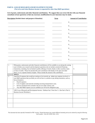 Business Income Worksheet | PDF Business Income Worksheet | PDF