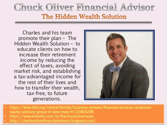 Chuck Oliver Hidden Wealth Solutions